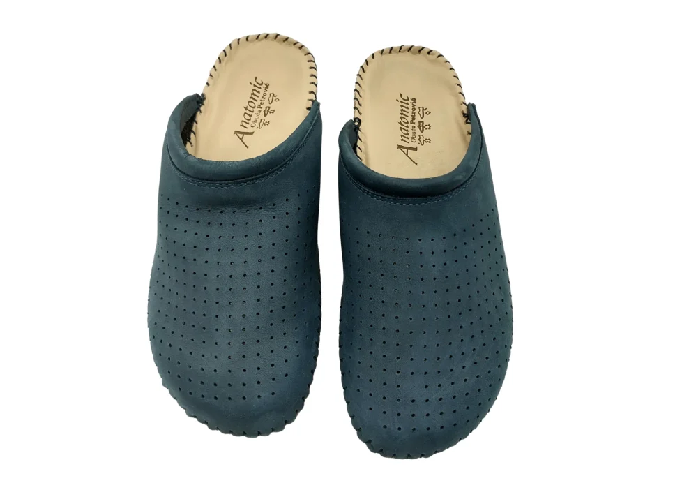 Anatomske natikace tamno plave 3 4