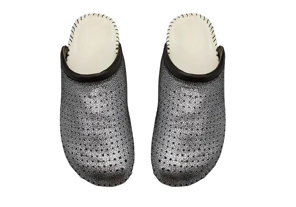 anatomske natikace zatvorene srebrna 4