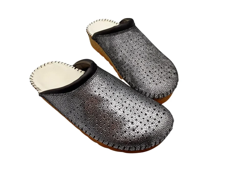 anatomske natikace zatvorene srebrna 6