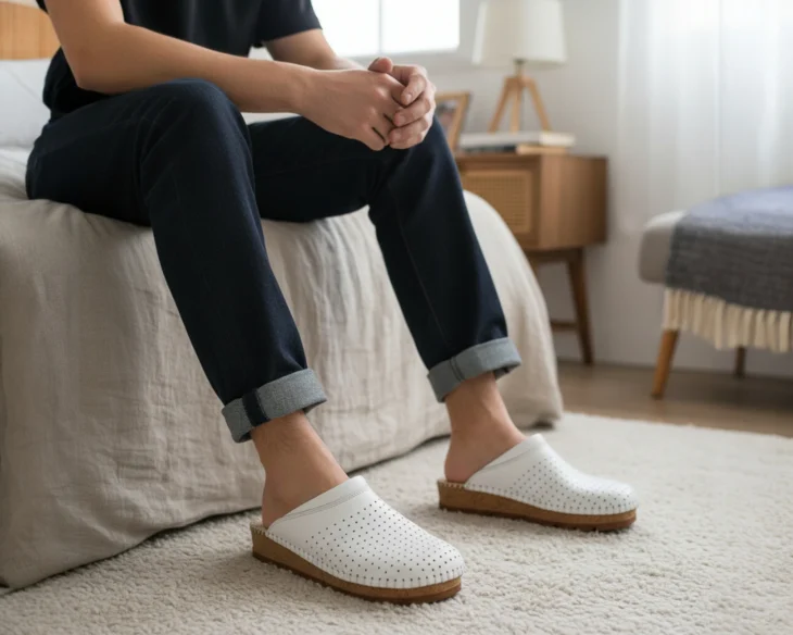 klompe bijela muške