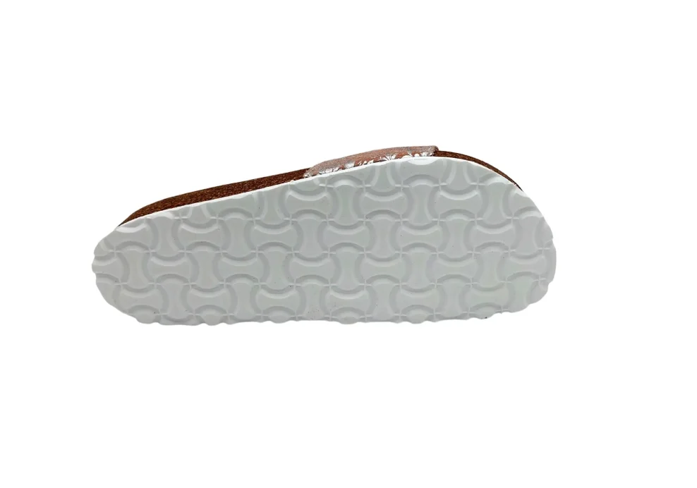 ljetne anatomske natikace srebrno roza 2