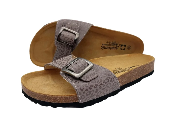 ljetne anatomske natilace obuca petrovic smeda s uzorkom 5