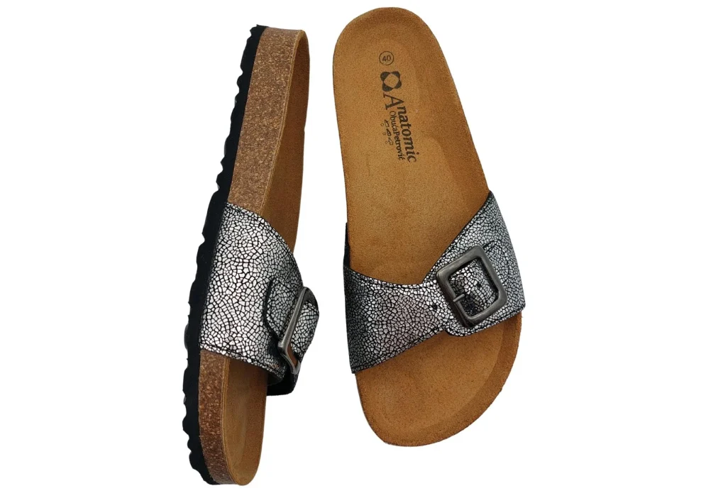 ljetne anatomske natilace srebrne sa uzorkom 5