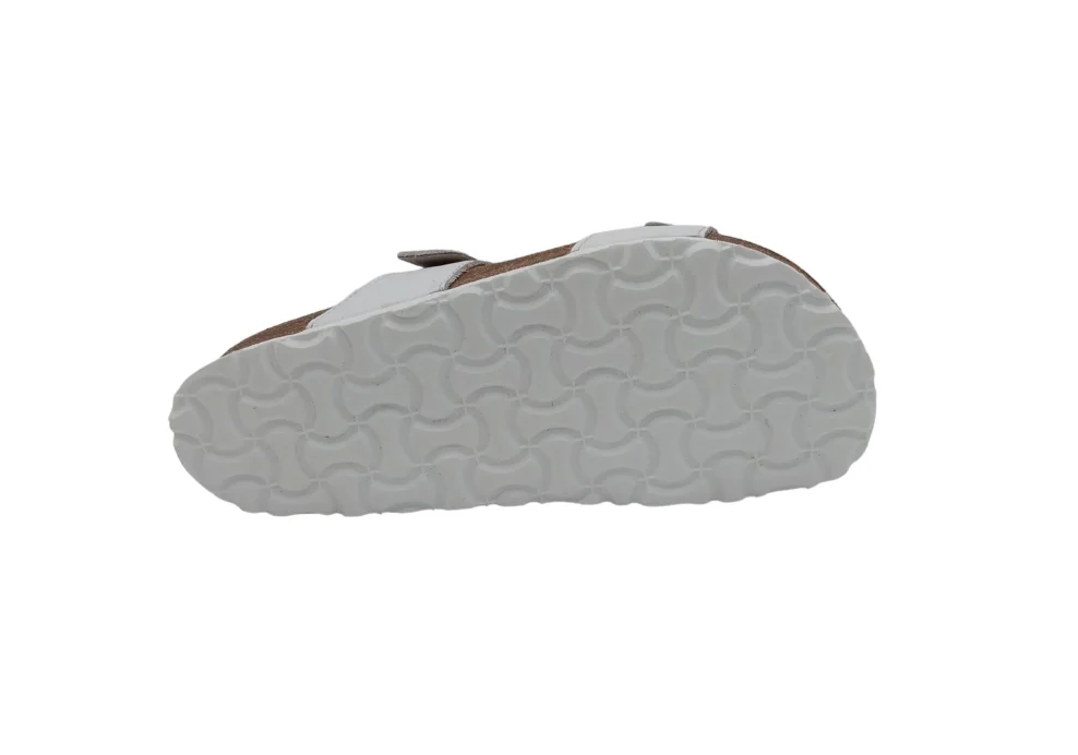 Ljetne natikace sa dva remena bijele 2