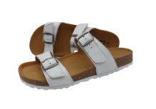 Ljetne natikace sa dva remena bijele 6