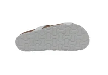 Ljetne zenske natikace sa dva remena bez kopcanja bijele 3