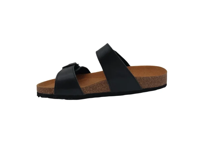 Natikace sa dva remena crne boje 3