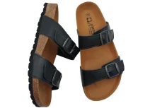 Natikace sa dva remena crne boje 4