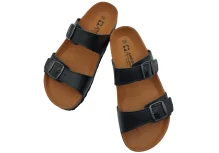 Natikace sa dva remena crne boje 5