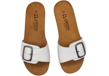 Zenske Natikace s povisenim donom bijele 2