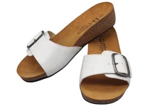 Zenske Natikace s povisenim donom bijele 4