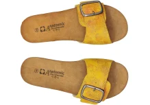 Zenske Natikace s povisenim donom zute 3