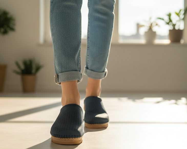 medicinske klompe tamno plava