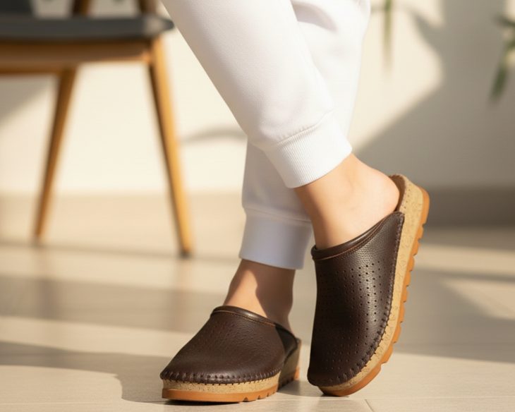 tamno smeđe anatomske klompe