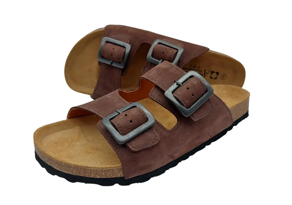 muske natikace sa sirim remenom smeda 5