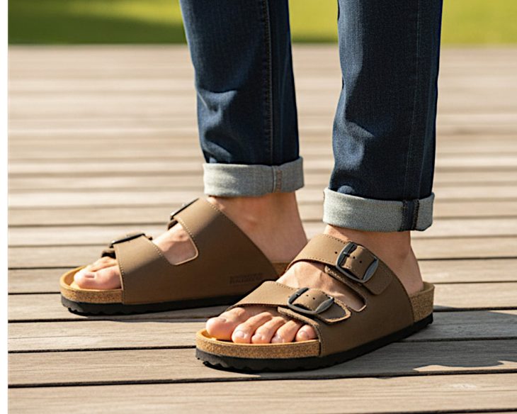 smeđa brušena muške