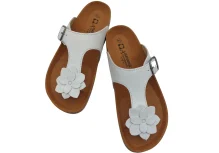 zenske kozne japanke bijele 4