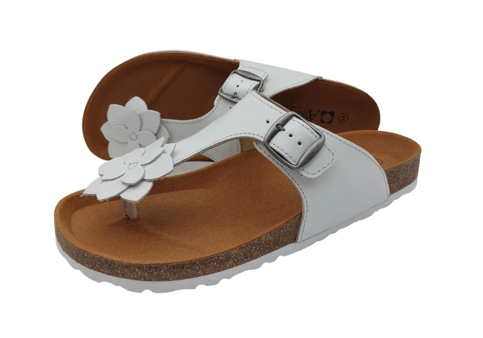 zenske kozne japanke bijele 6