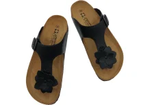 zenske kozne japanke crne boje 1