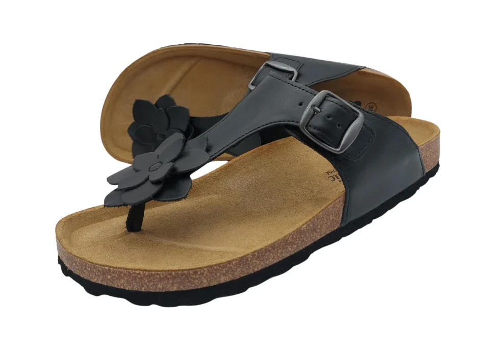 zenske kozne japanke crne boje 5