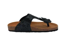 zenske kozne japanke crne s uzorkom 2