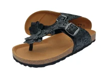 zenske kozne japanke crne s uzorkom 6