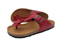 zenske kozne japanke crvene boje 5