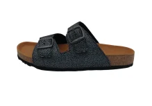 zenske natikace sa sirim remenom crna na tockice 11