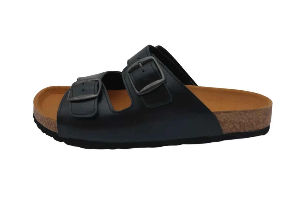 Kožne natikače sa dva remena