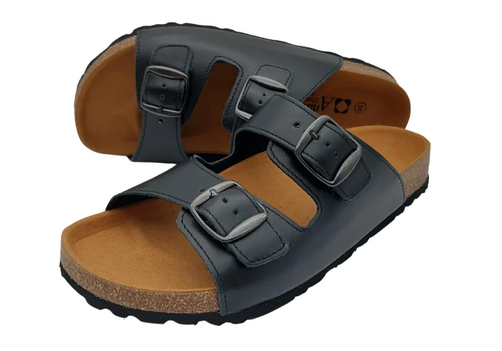 zenske natikace sa sirim remenom crne boje 7