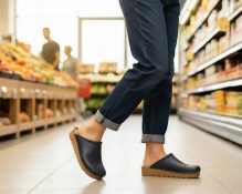 metalik plave klompe za trgovine