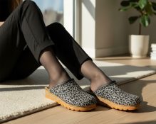 možaik uzorak kože za anatomske papuče