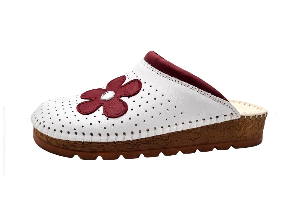 200 bijela, bordo kragna i cvijet (3)