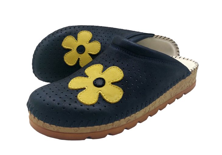 anatomske natikace tamno plava prisivak cvijet 1