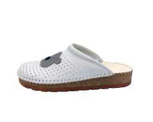 kožne anatomske klompe bijela, srebrni medo