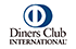 Diners Club logotip podržan za plaćanje