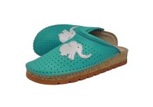 200 zelena, prišivak slon 1