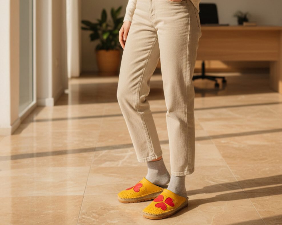 anatomske klompe, sa prišivcima srca