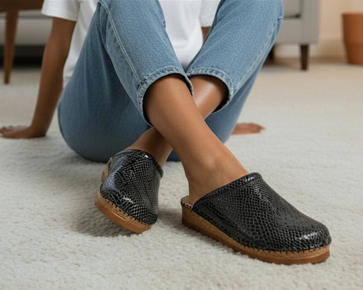 anatomske klompe od prirodne kože