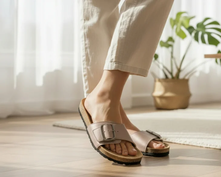 kožne narikače puder roza, širi remen