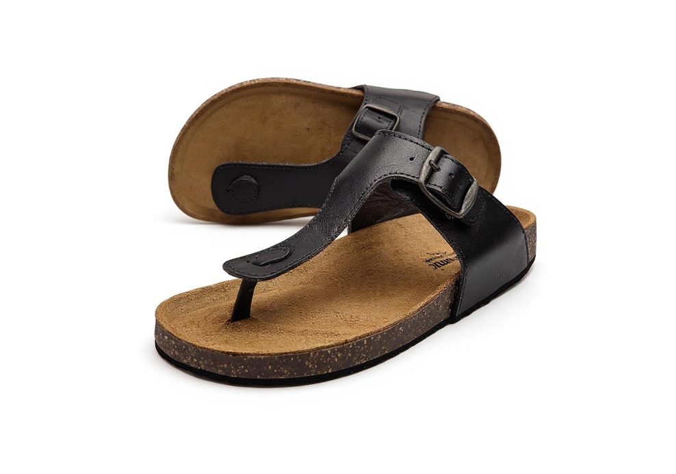 crne japanke od kože, uniseks