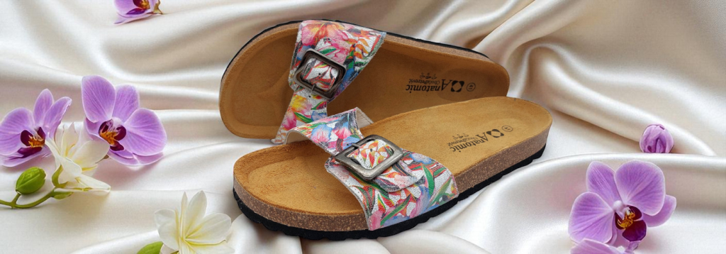 arene natikače s cvjetnim motivom