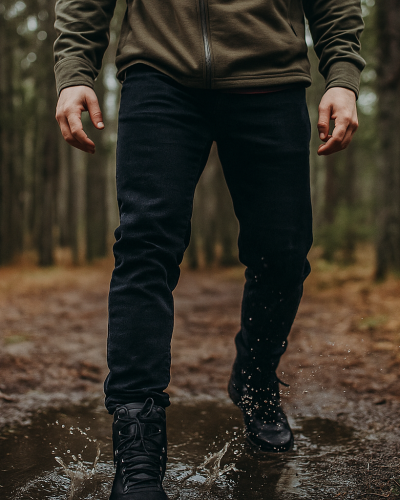 20250922 1053 Forest Puddle Boots remix 01k5r9xm6rer8spawvakzjw4re