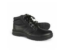 muške kožne gležnjače crna