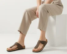 703 smeđa brušena bez cvijeta ženska