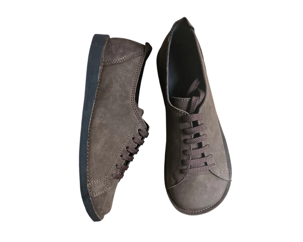 Kožne cipele smeđa brušena (4)