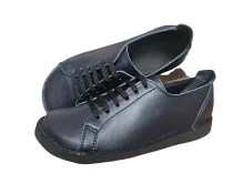 Kožne cipele tamno plava glatka (4)