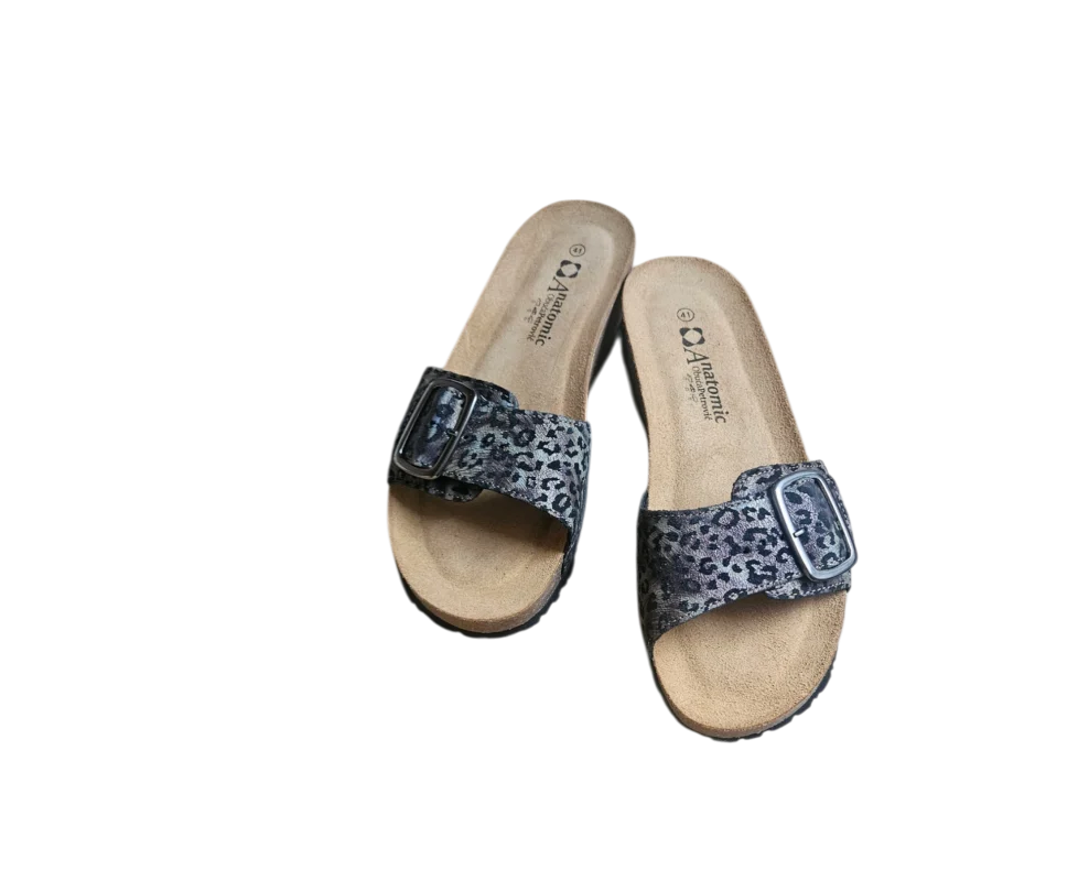 Kožne natikače, sa mekanim anatomskim gazištem , povišene (1)