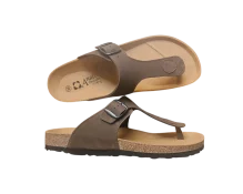 anatomske kozne japanke smedje par