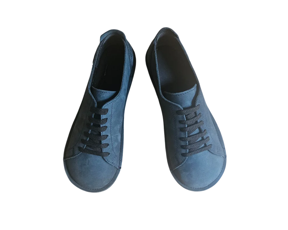 kožne cipele tamno plava brušena (3)